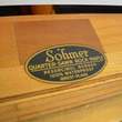 1960 Antique white Sohmer console piano - Upright - Console Pianos